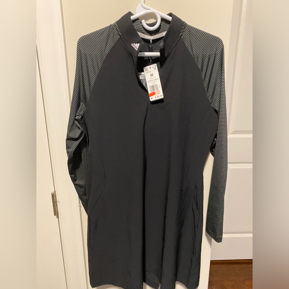 Adidas athletic dress black size medium new with tags.